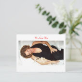 Carte Postale Nous vous aimons/carte (Debout devant)