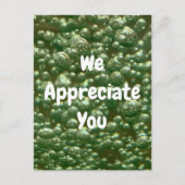 Carte Postale Nous Vous Apprécions Le Merci Des Réalisations Des (Devant)