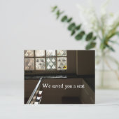 Carte Postale Nous vous avons sauvé un siège (Debout devant)