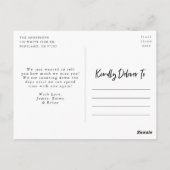 Carte Postale Nous Vous Manquons Photo (Dos)