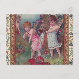 Carte Postale Nouveau amour et coeur