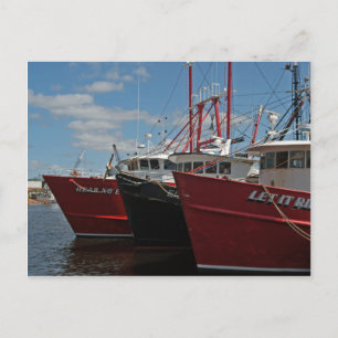 Carte postale Nouveau Bedford Fishing Boats
