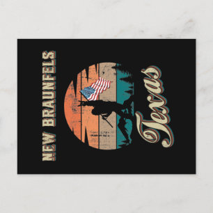Carte Postale Nouveau Braunfels Texas