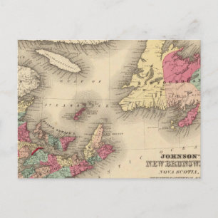 Carte Postale Nouveau-Brunswick, Nouvelle-Écosse, Terre-Neuve 3