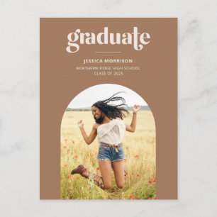 Carte Postale Nouveau diplômé Photo d'archéologie Désert Neutres