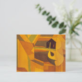 Carte Postale Nouveau en octobre par Paul Klee (Debout devant)