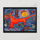 Carte Postale Nouveau Mexicain espagnol Tasmanian Tiger Devil Ch (Devant)