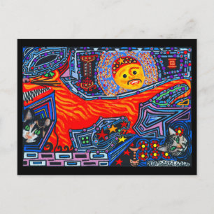 Carte Postale Nouveau Mexicain espagnol Tasmanian Tiger Devil Ch