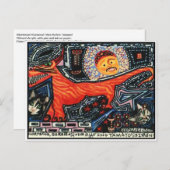 Carte Postale Nouveau Mexicain espagnol Tasmanian Tiger Devil Ch (Devant / Derrière)