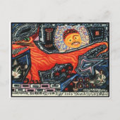 Carte Postale Nouveau Mexicain espagnol Tasmanian Tiger Devil Ch (Devant)