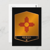 Carte Postale Nouveau-Mexique (Devant / Derrière)