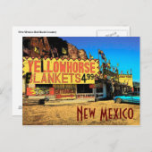 Carte postale Nouveau Mexique (Devant / Derrière)