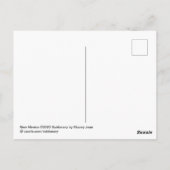 Carte Postale Nouveau-Mexique (Dos)