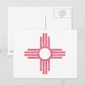 Carte Postale Nouveau-Mexique (Devant / Derrière)