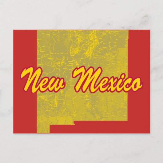 Carte Postale Nouveau-Mexique (Devant)