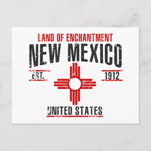 Carte Postale Nouveau-Mexique (Devant)