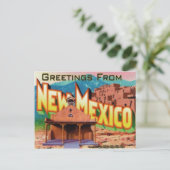 Carte postale Nouveau Mexique (Debout devant)