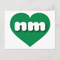 Nouveau-Mexique coeur vert - J'aime nm