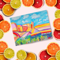 Nouveau-Mexique Cuisine Mesa Paysage Art