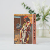 Carte Postale Nouveau-Mexique, Pueblo Indian, San Ildefonso Pueb (Debout devant)