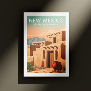 Carte Postale Nouveau-Mexique vintage