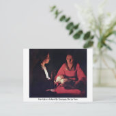 Carte Postale Nouveau-Né Par Georges De La Tour (Debout devant)