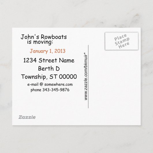 Carte postale - Nouveau port devant (Dos)