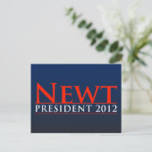 Carte Postale Nouveau président 2012 (Debout devant)