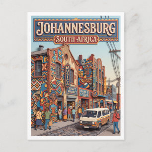 Carte Postale Nouveau quartier culturel de Johannesburg