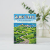 Carte Postale Nouveau Shoreham Rhode Island (Debout devant)