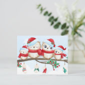 Carte postale Nouvel An 2022 (Debout devant)