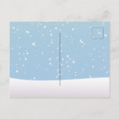 Carte Postale Nouvel An Arbre de Noël de rennes drôle 2022 (Dos)