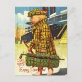 Carte Postale Nouvel An Arrivé (Devant)