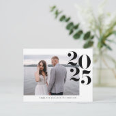 Carte Postale Nouvel an audacieux | Photo de vacances (Debout devant)