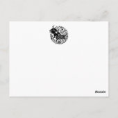 Carte Postale Nouvel an Chinois (Dos)