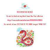 Carte Postale Nouvel an chinois 2022 Bold Papercut Tiger rouge h