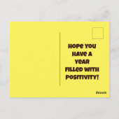 Carte Postale Nouvel An Chinois Du Serpent À Bois 2025 (Dos)