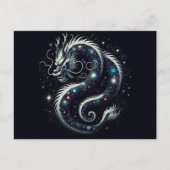 Carte Postale Nouvel An lunaire chinois du dragon, poste (Devant)