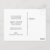 Carte Postale Nouvel An nouveaux débuts Présentation Photos de b (Dos)