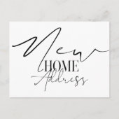 Carte Postale Nouvelle adresse (Devant)
