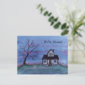 Carte Postale Nouvelle adresse (Debout devant)