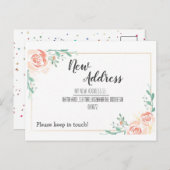 Carte Postale Nouvelle Adresse (Devant / Derrière)