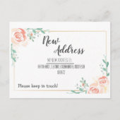 Carte Postale Nouvelle Adresse (Devant)