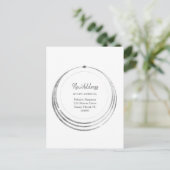 Carte Postale Nouvelle adresse| Boho Geometry Moving Notice (Debout devant)