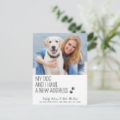 Carte Postale Nouvelle adresse moderne Nous avons déplacé la pho (Debout devant)