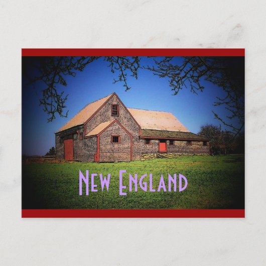 Carte postale Nouvelle-Angleterre (Devant)