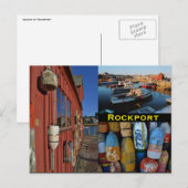 Carte postale Nouvelle-Angleterre (Devant / Derrière)