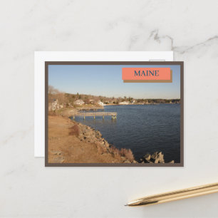Carte Postale Nouvelle Angleterre Maisons Ocean Kittery Maine Na