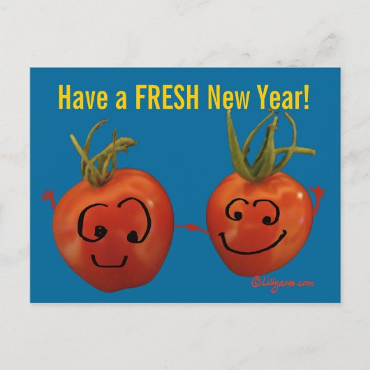 Carte postale nouvelle année (Devant)