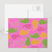 Carte Postale nouvelle baleine canadienne (Devant / Derrière)